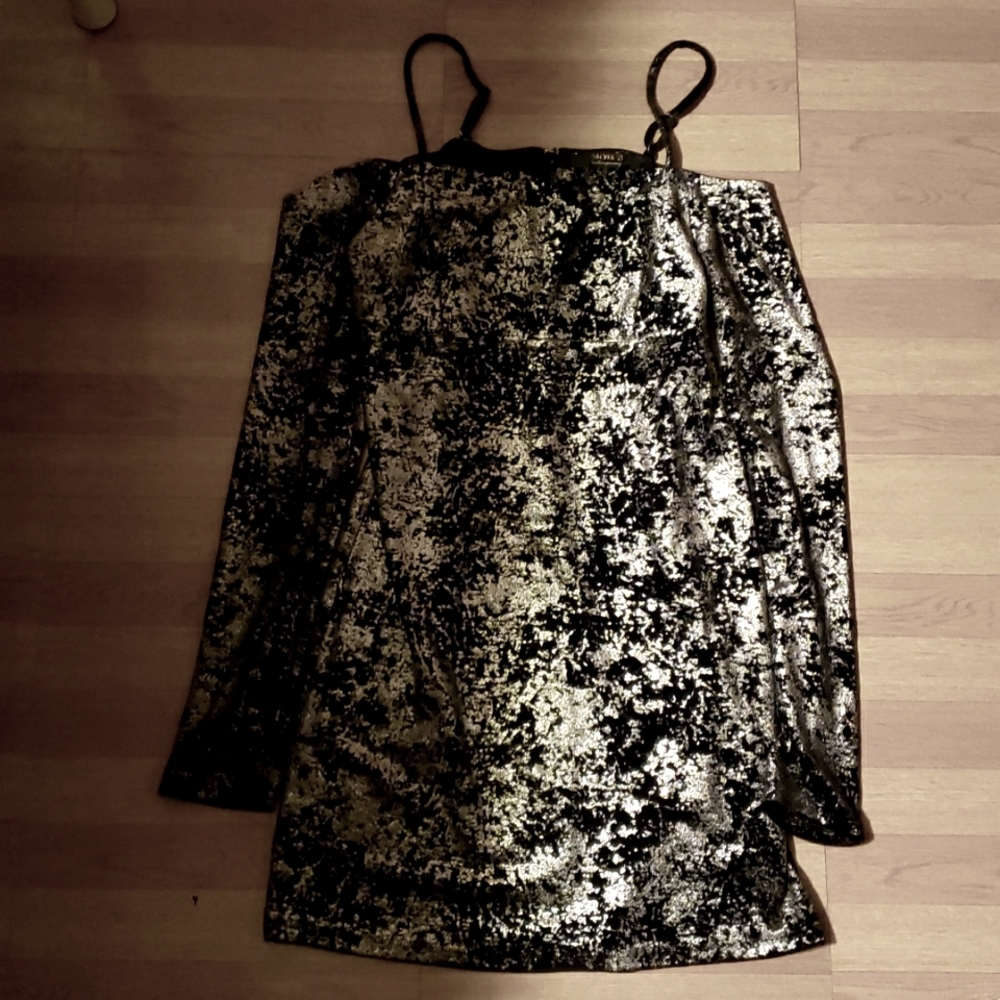 Velvet Marble Dress